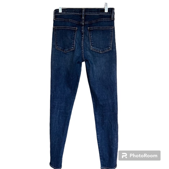 Citizen Of Humanity Rocket Jeans Women Size 29 Blue High Rise Skinny Stretchy - Picture 5 of 16